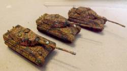 Tiger II Henschel Turrets
